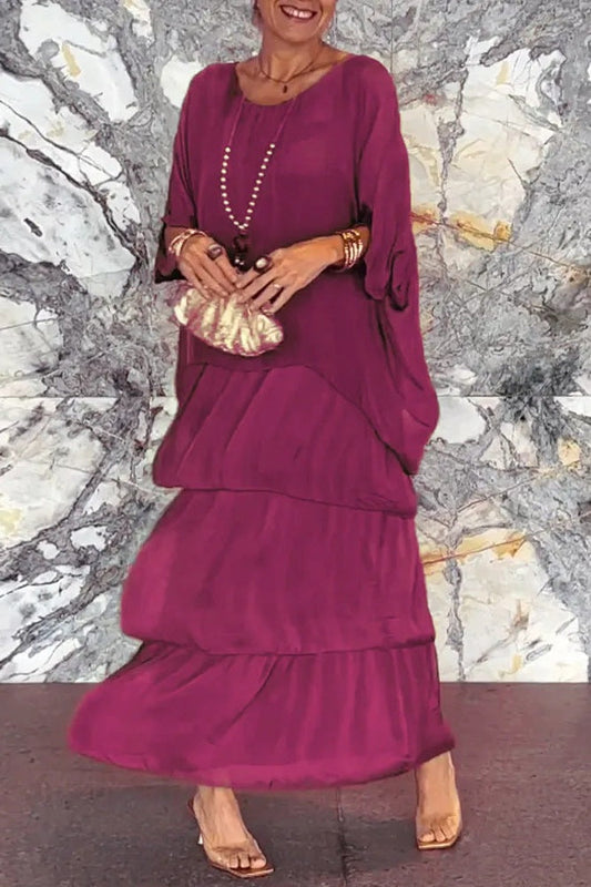Robe Couverture Nora - Écarlate