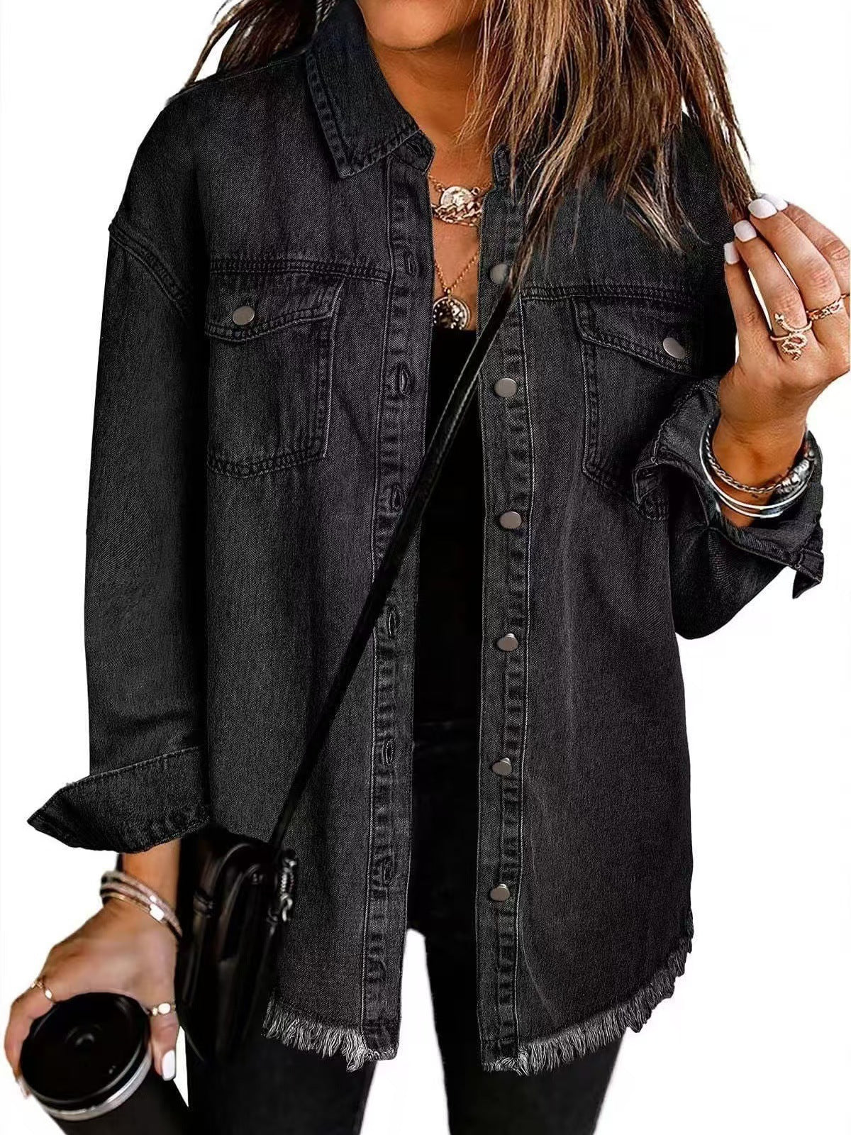 Stefania™ | Veste en Jean au Style Intemporel
