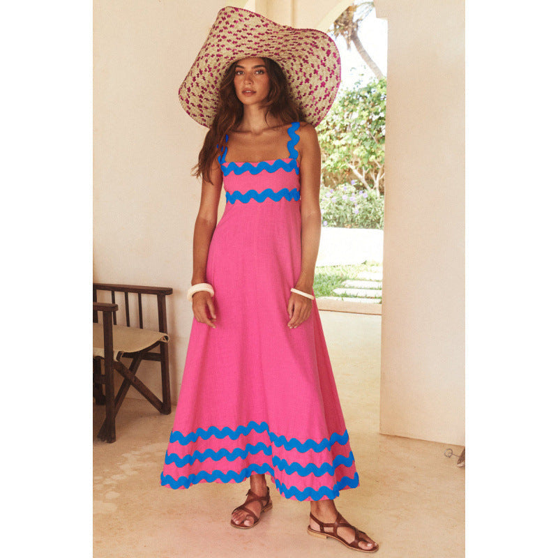Jovie - Robe Décontractée Sans Manches avec Imprimé Floral