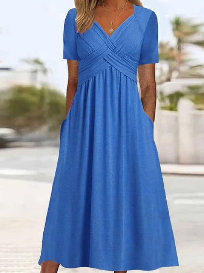 Elisabeth | Robe Décontractée Pour Femmes | Midi