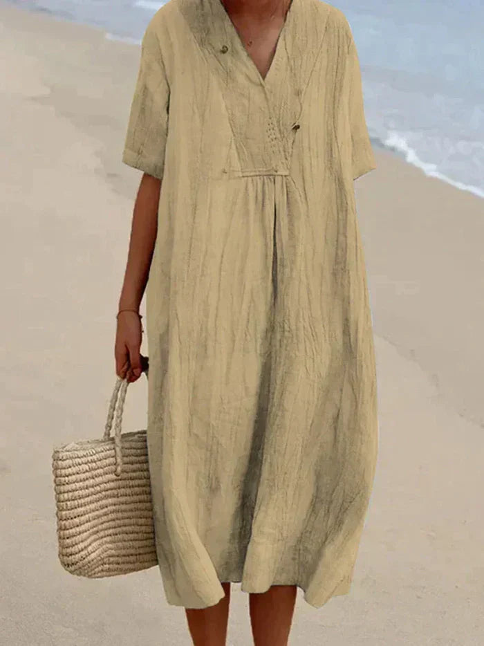 Jayela - Robe d'Élégance Estivale sans Effort