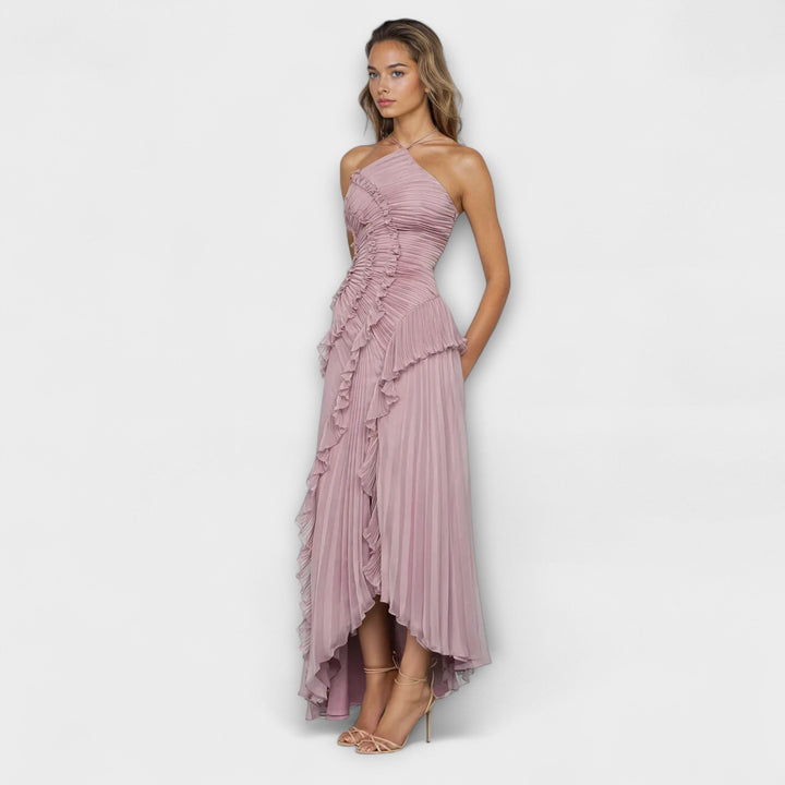 Elisia - Robe Longue Élégante Sans Manches