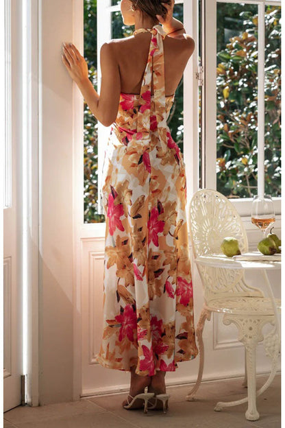 Cassidy | Robe Maxi Florale Élégante