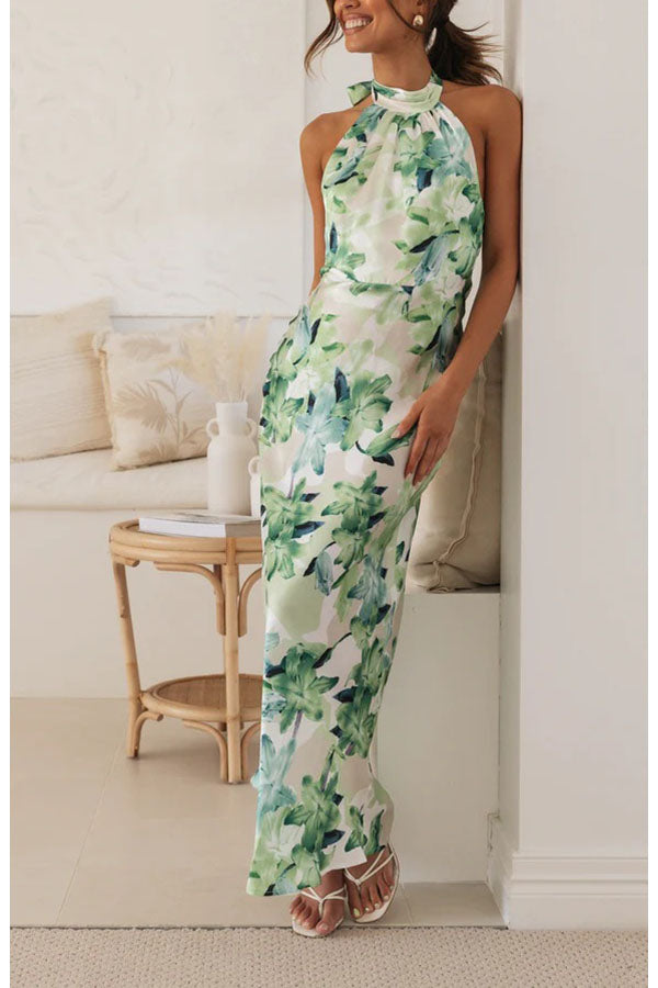 Cassidy | Robe Maxi Florale Élégante