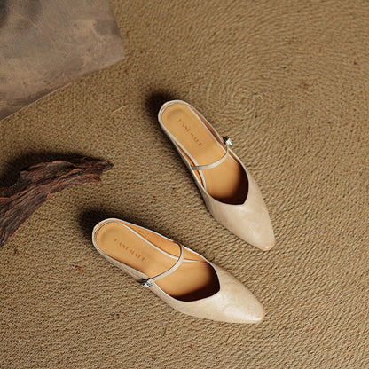 Mule en Vera Pelle Orella