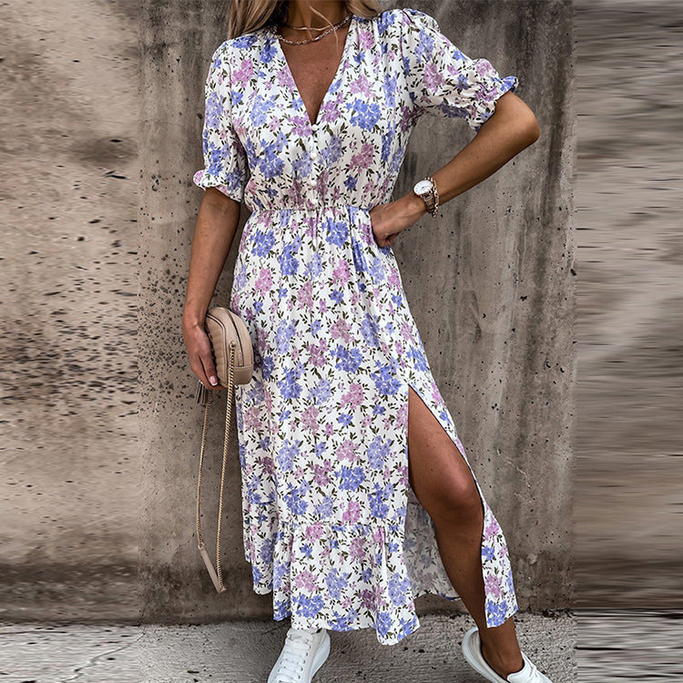 Naila™ - Robe Florale Élégante