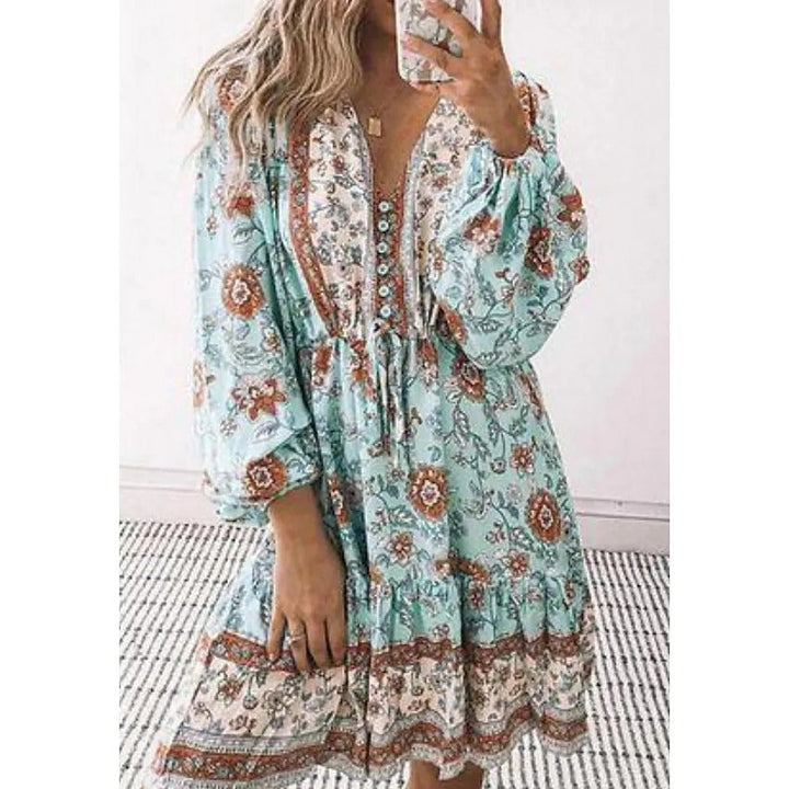 Briseis - Robe Tunique Bohémienne