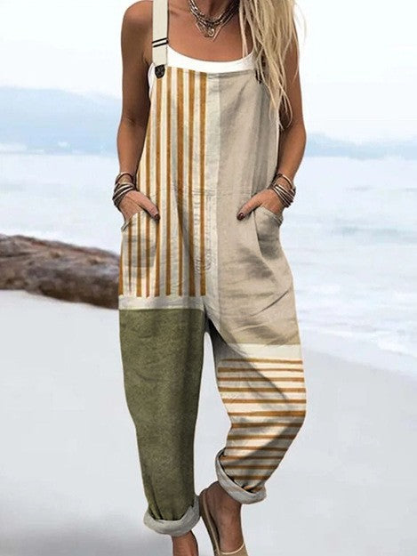 HARPER – SALOPETTE CÔTIÈRE SUNSTRIPE