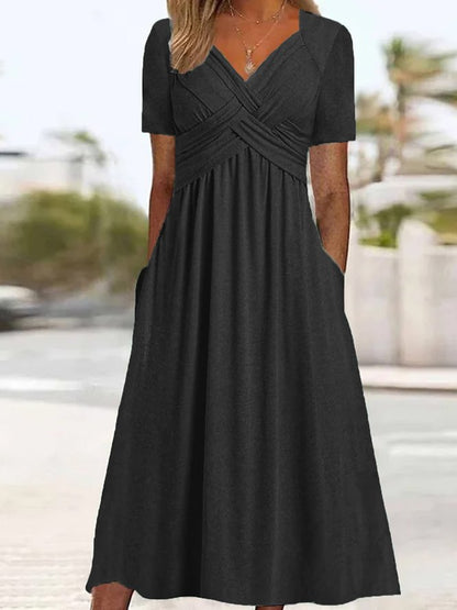 Elisabeth | Robe Décontractée Pour Femmes | Midi
