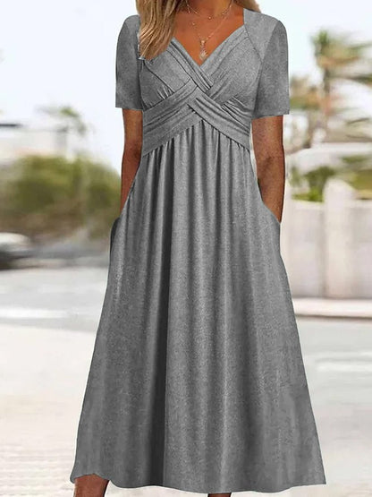 Elisabeth | Robe Décontractée Pour Femmes | Midi
