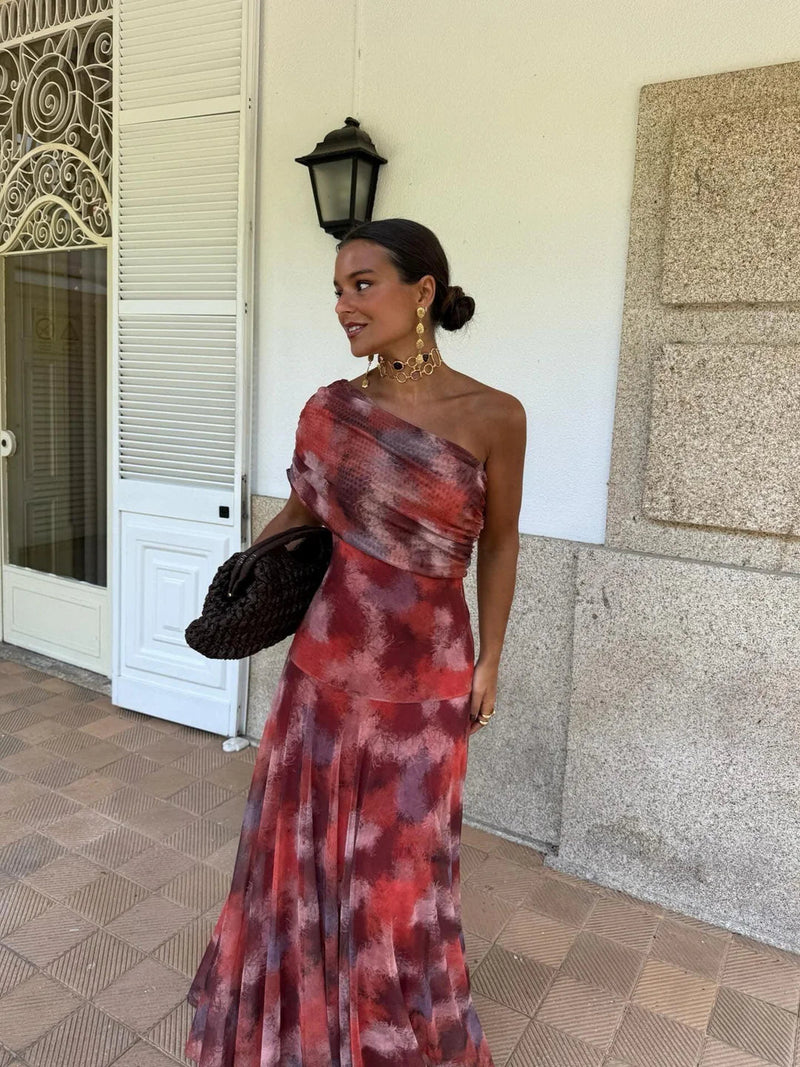Camila | Robe Maxi en Maille Élégante