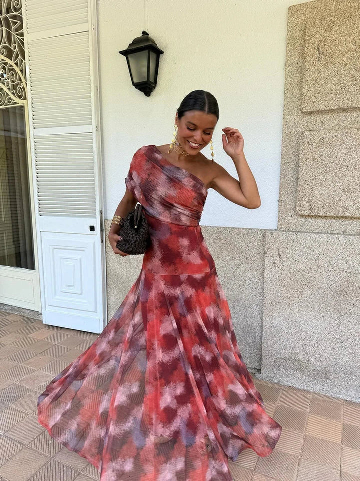 Camila | Robe Maxi en Maille Élégante