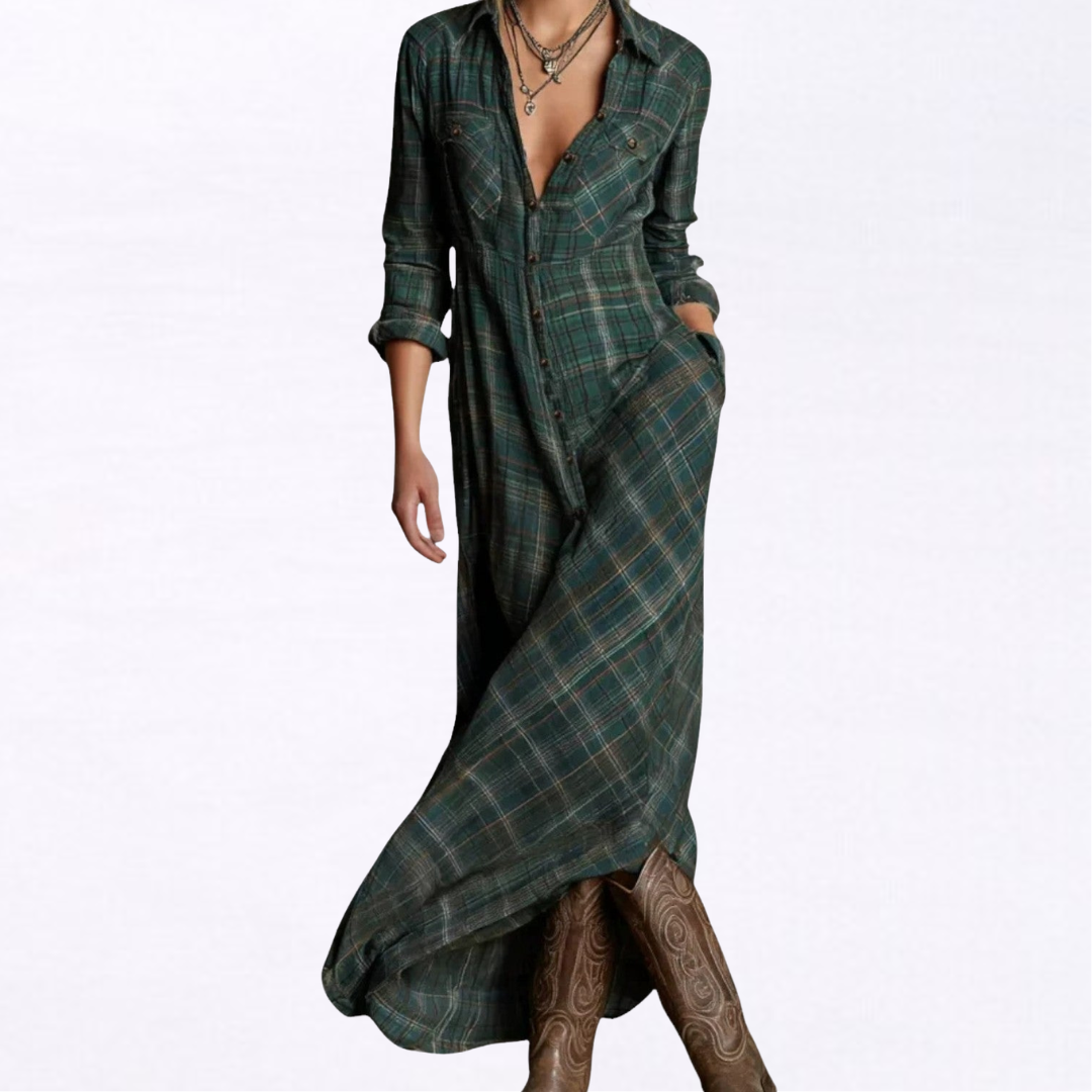 Amelia - Robe Longue Élégante