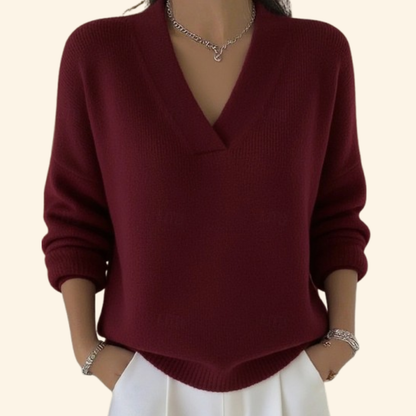 Jeanne | Pull à col en V