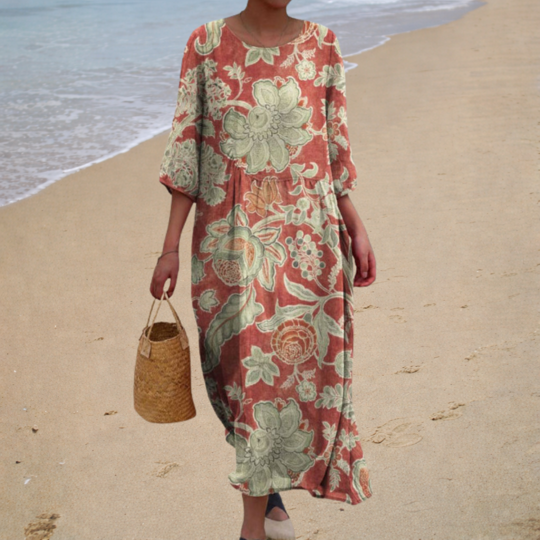 Bérénice | Robe Longue Florale