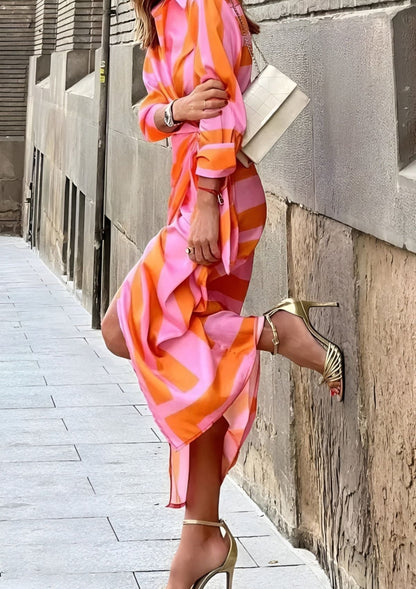 Alette / Robe portefeuille imprimée