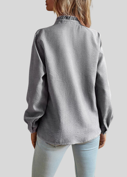 Addison™ - Blouse Élégante Fait Main