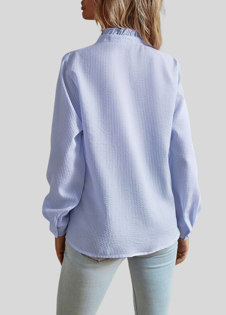 Addison™ - Blouse Élégante Fait Main
