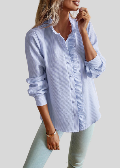 Addison™ - Blouse Élégante Fait Main
