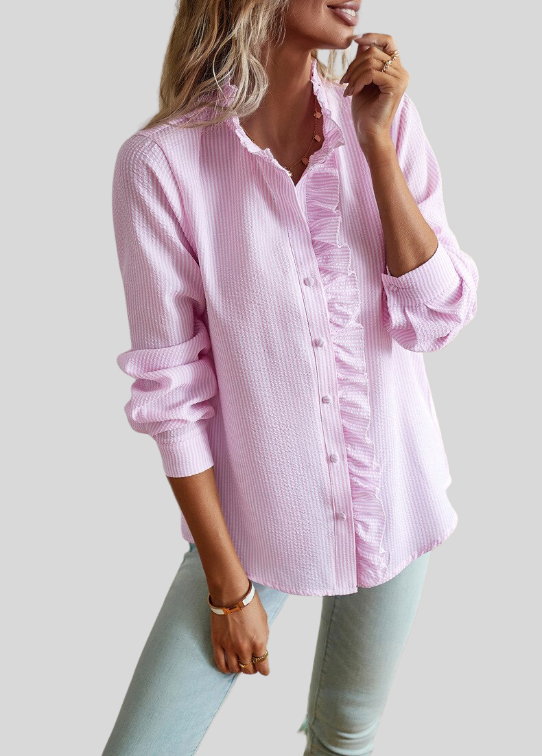Addison™ - Blouse Élégante Fait Main