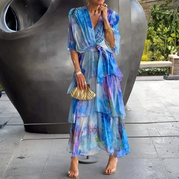Casar – Robe élégante en georgette