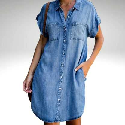 Jeanne - Robe en denim