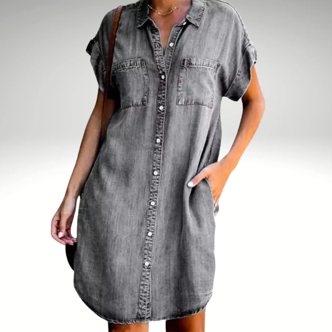 Jeanne - Robe en denim