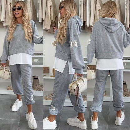 LIORENYAE – ENSEMBLE DE SWEAT-SHIRT CASUAL AVEC CAPUCHE