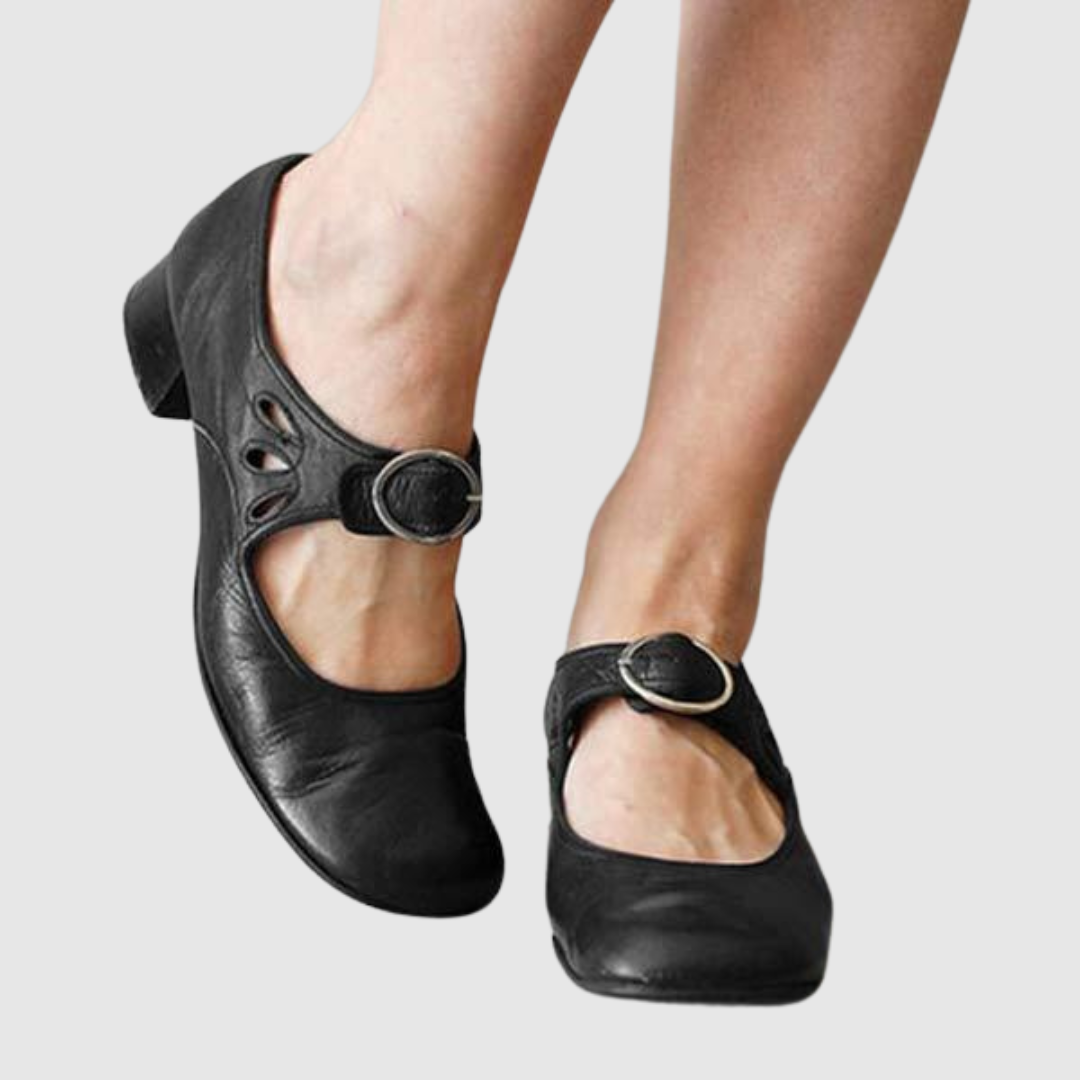 Daisy - Mary Jane en cuir