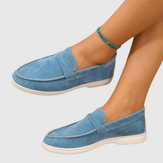 Hannah™ | Eleganti mocassini in suede