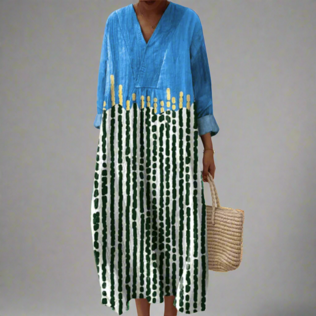 Tonia™ | Robe Géométrique Élégante