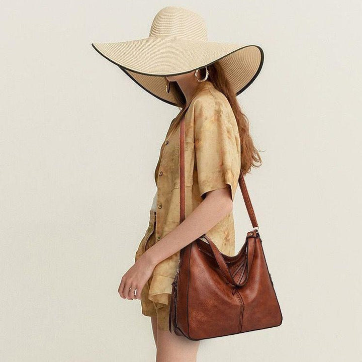 Cécile - Sac à Bandoulière en Cuir Élégant