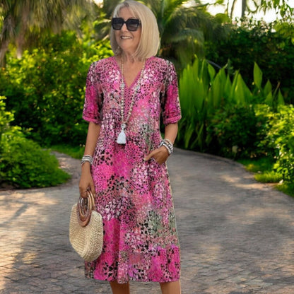 Aimee™ | Robe Printanière Éclatante