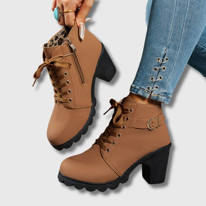 Marcella - Bottes Élégantes en Cuir