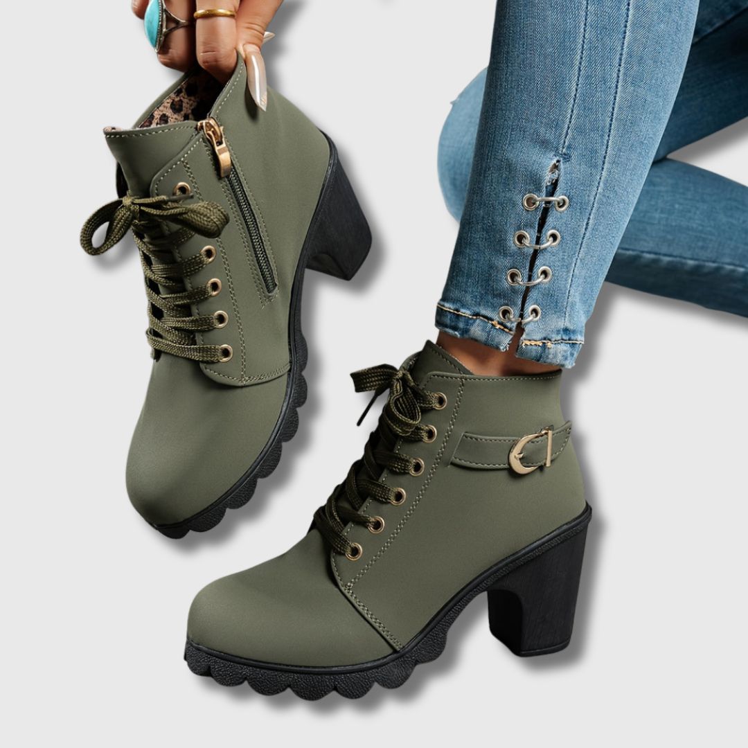 Marcella - Bottes Élégantes en Cuir