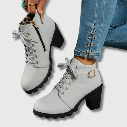 Marcella - Bottes Élégantes en Cuir