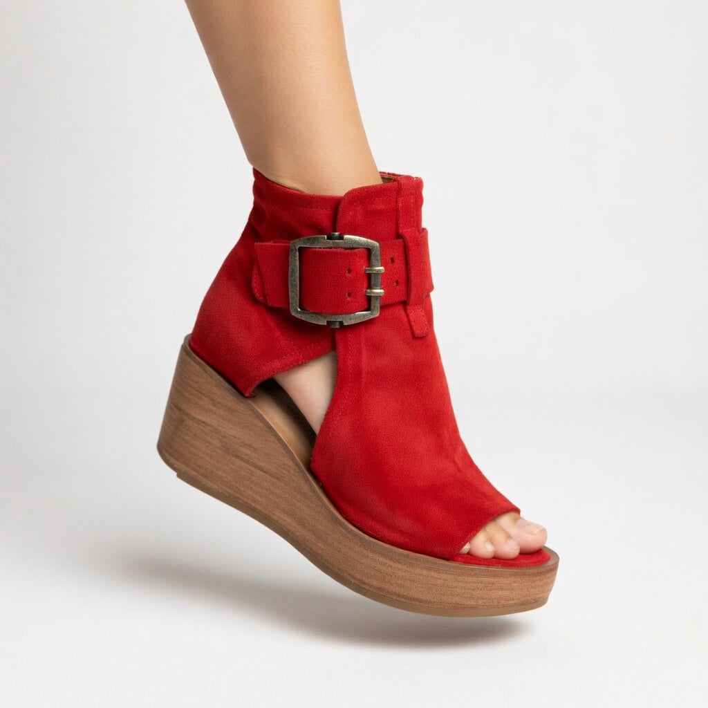 Orélisse™ — Bottines à talon ouvert au design contemporain