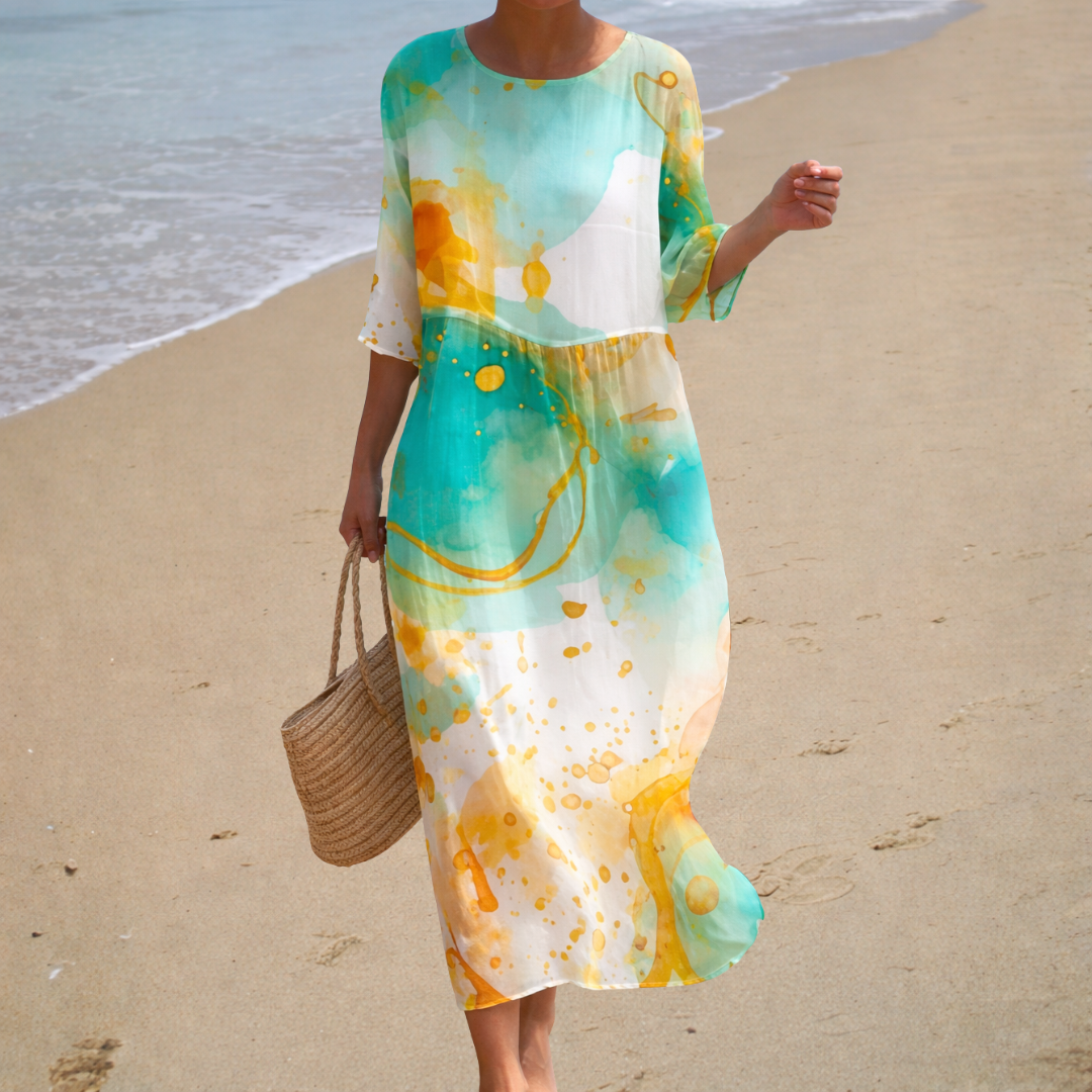 Aurore | Robe Aquarelle Lumineuse