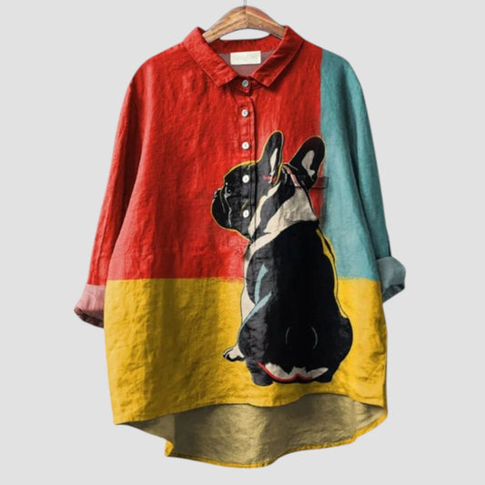 Velira™ | 2025 – Blouse Bulldog Pop