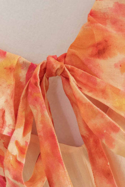 Ariella | Robe Fleurie avec Volants