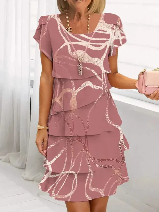 Béatrice | Robe Élegante à Volants