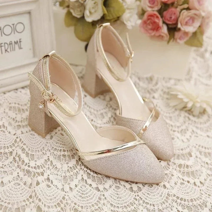 Angela - Sandales Scintillantes Glitter