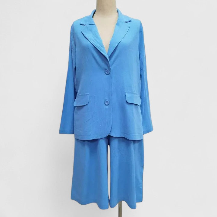 ANNA – ENSEMBLE DE SHORTS TAILLÉS DÉCONTRACTÉS