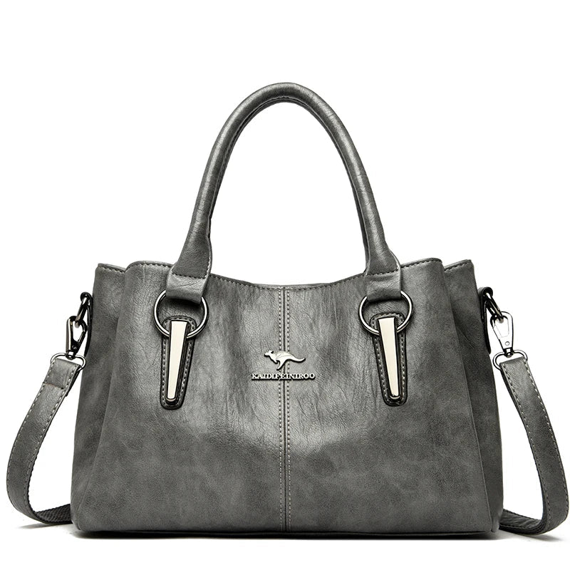 Avela Sac à Bandoulière en Cuir Souple
