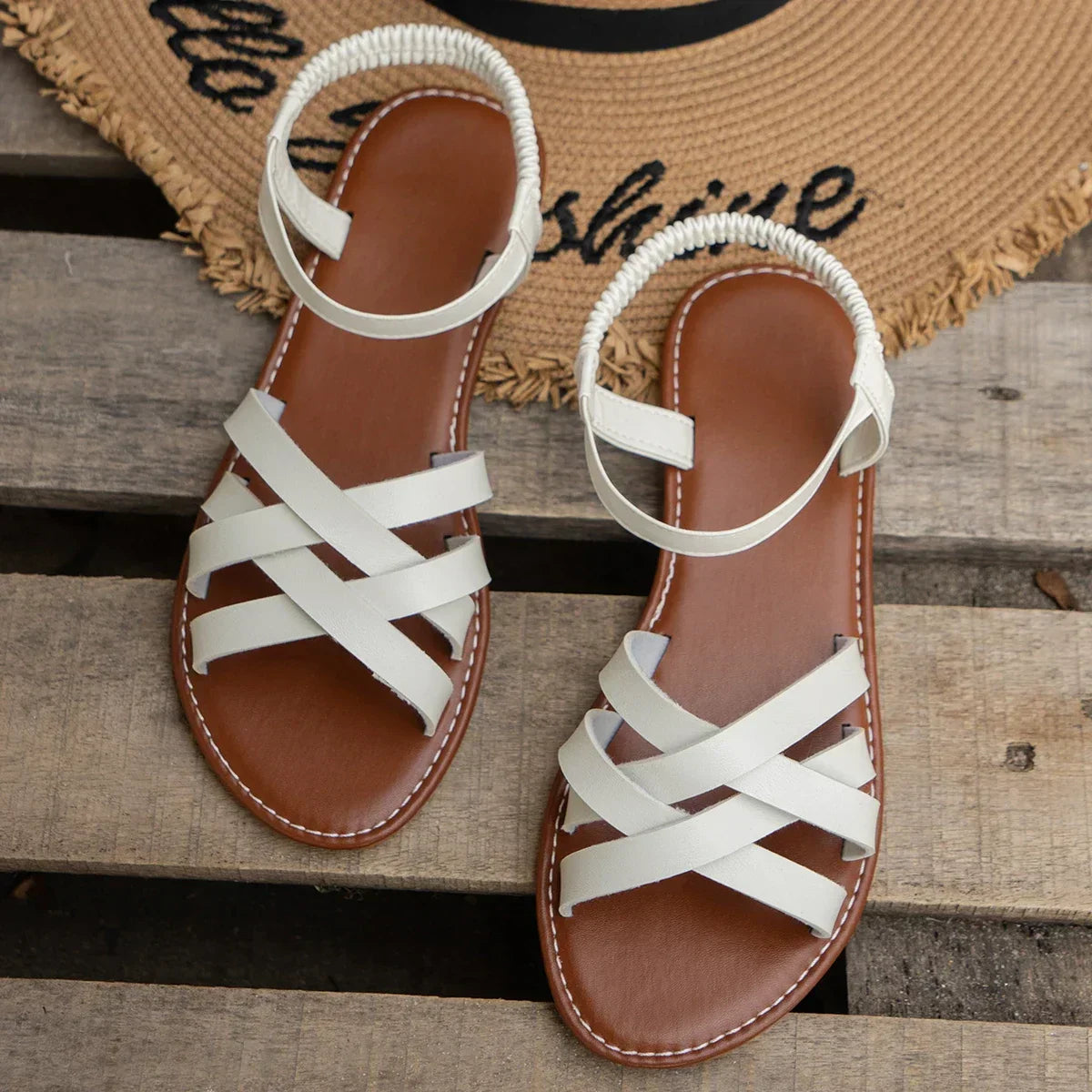 Miuccia - Sandali in Pelle Eleganti