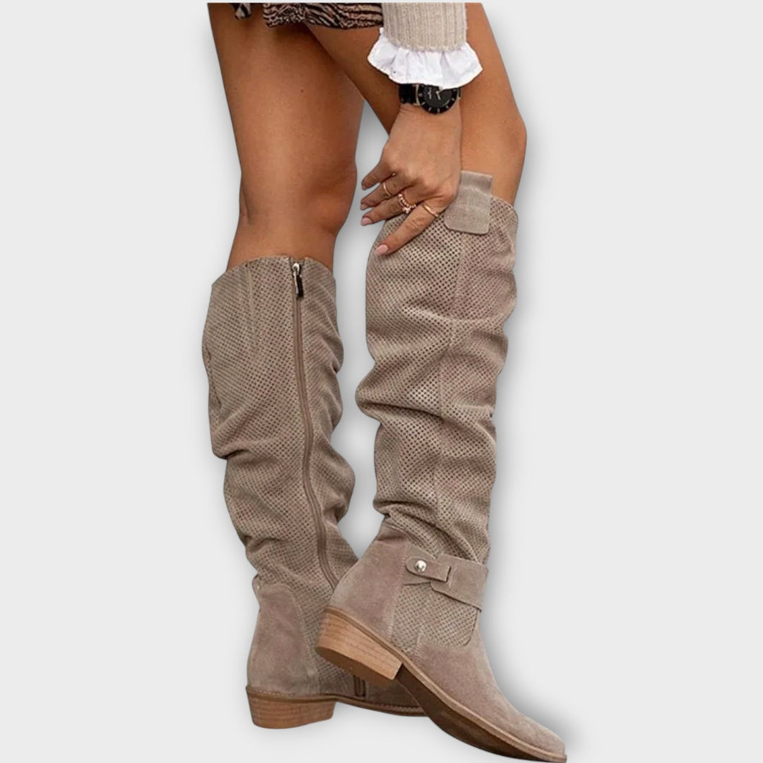 Bottes Hautes Froissées