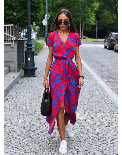 Nadia | Robe Élégante avec Imprimé