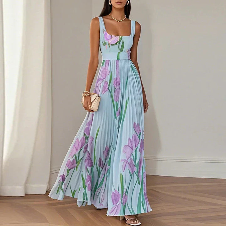 Claudia™ | Robe Maxi A-Line Florale