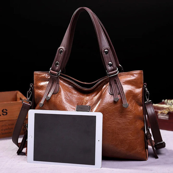 Aralyn - Sac à Bandoulière en Cuir Souple Raffiné