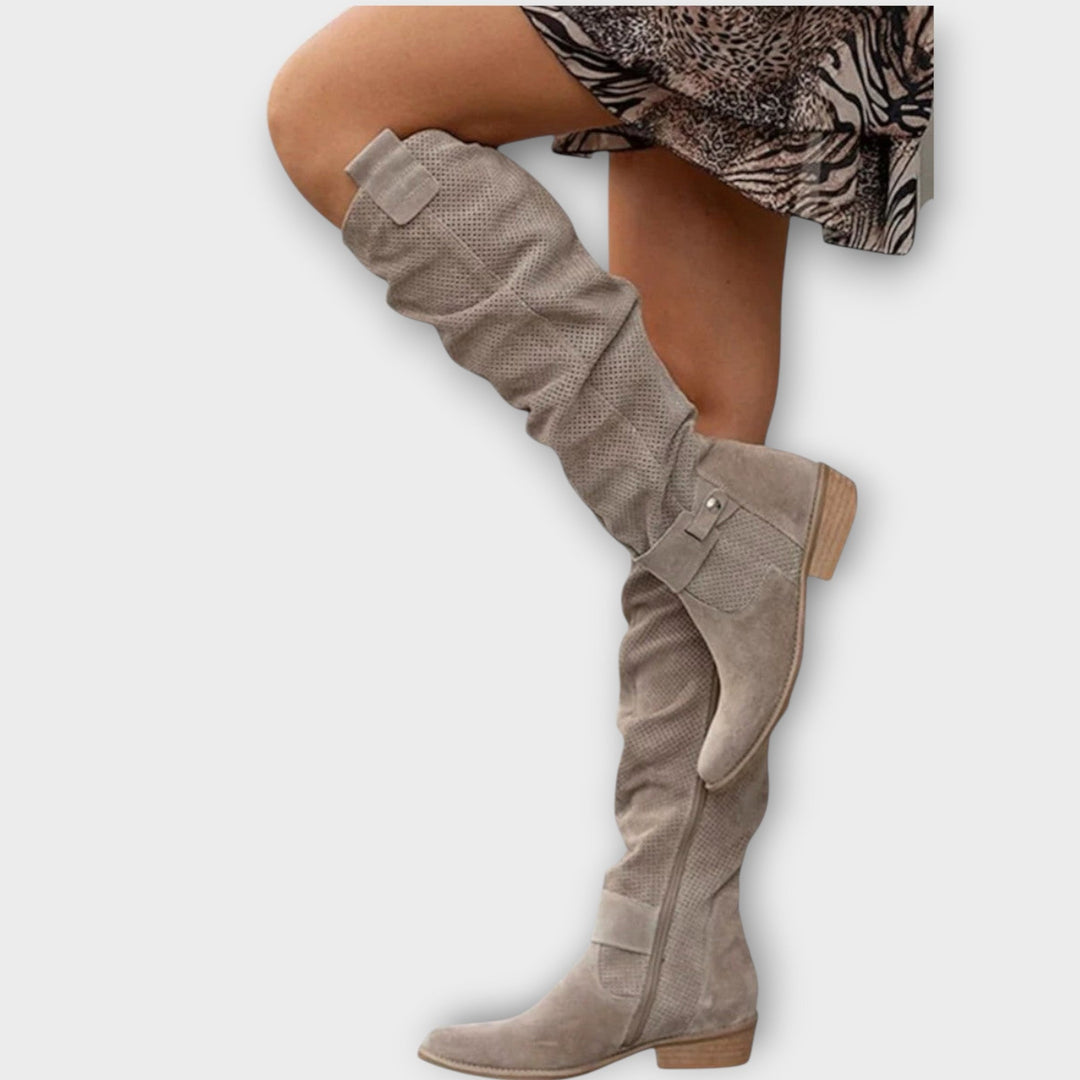 Bottes Hautes Froissées